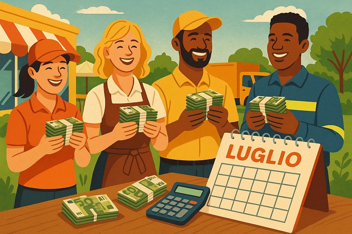 quattordicesima dipendenti privati