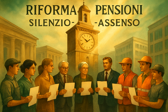 Riforma pensioni silenzio assenso fondi 