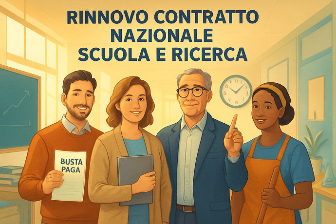 rinnovato contratto scuola, firma uffici