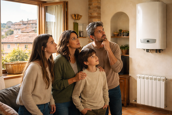 Riscaldamento case, aumenti previsti