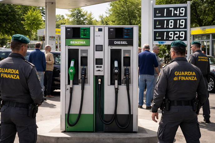 truffe riallineamento accise diesel e be