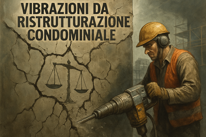 Ristrutturazione condominio danni vibraz