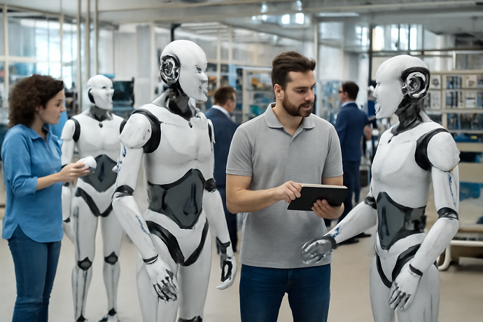 robot umanoiddi italiani Generative Bion