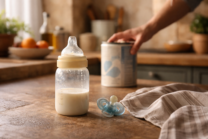 latte artificiale contaminato