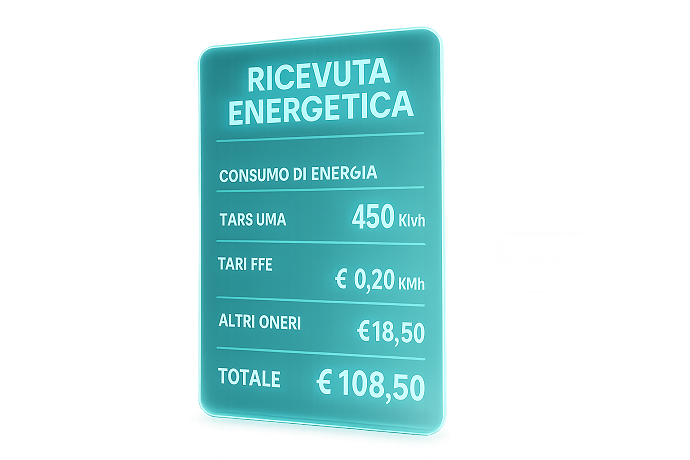Lettura Scontrino dell'energia