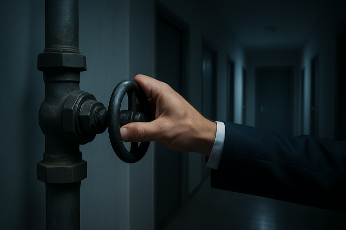 non pagare acqua condominio amministrato