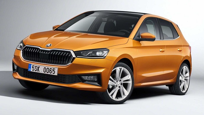 Nuova berlina Skoda Fabia 2022