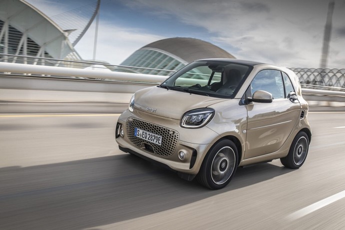 Nuovo modello Smart EQ elettrica