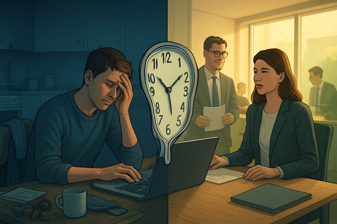 Lavorare da casa è più stancante