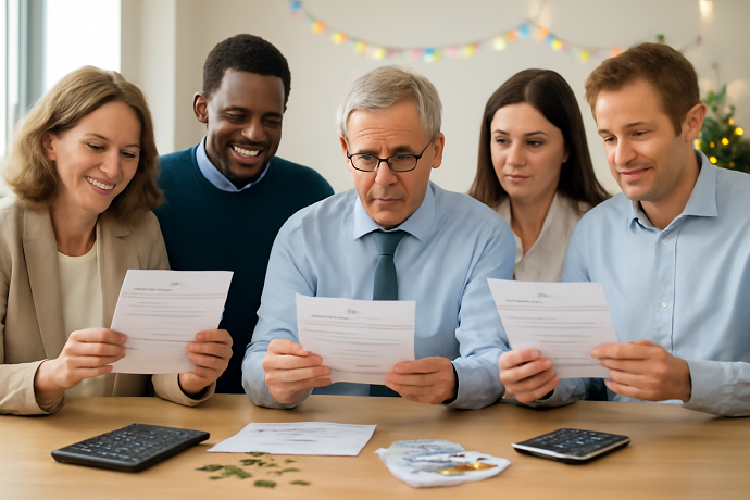 Stipendi dipendenti privati dicembre 202