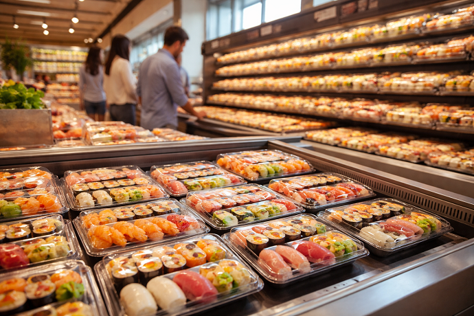 sushi grande successo nei supermercati e