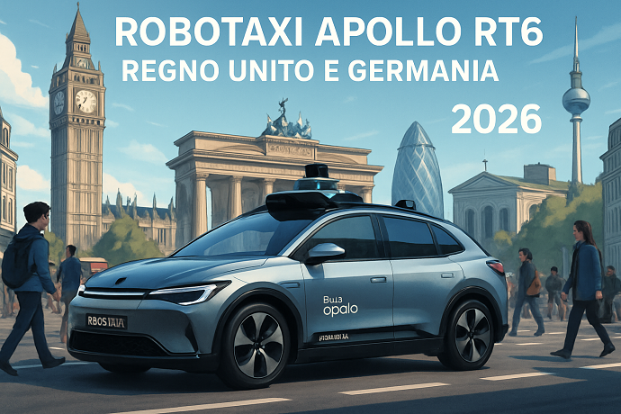 Arrivano i robotaxi europei