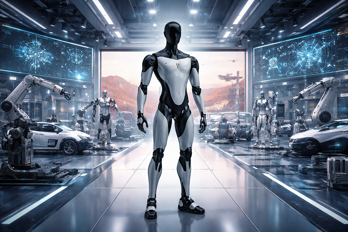 tesla azienda robotica