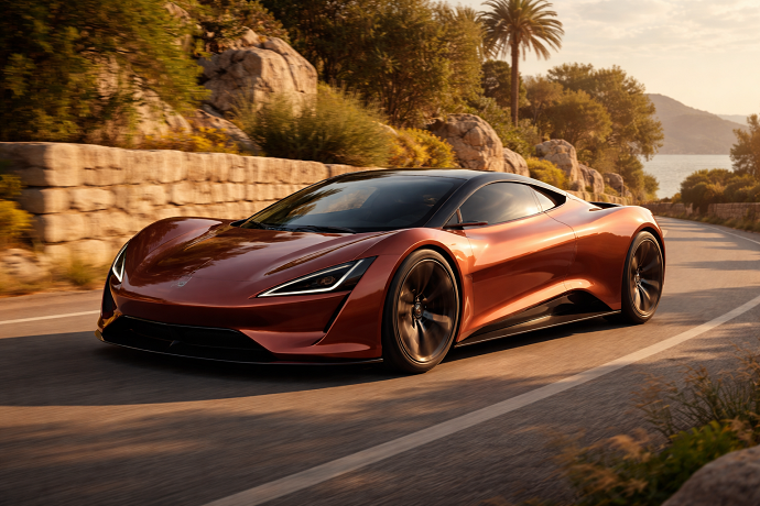 Tesla Roadster di Elon Musk