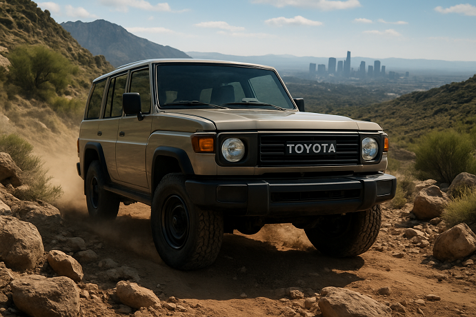 Toyota Land Cruiser FJ scheda tecnica