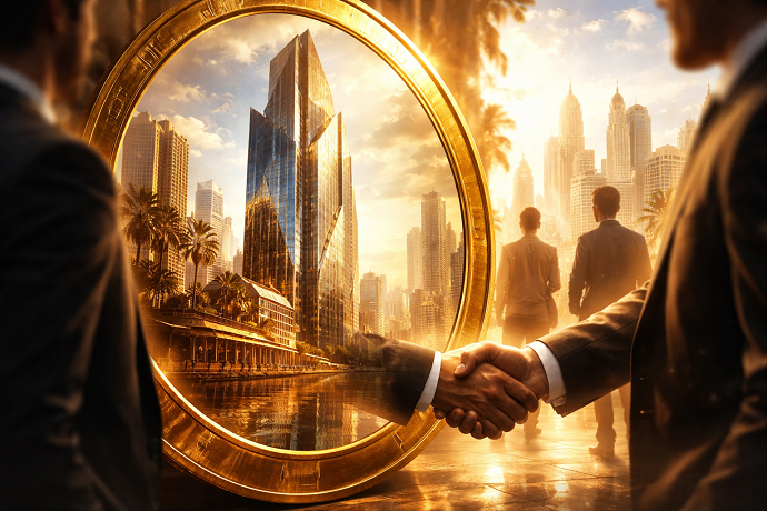 criptvalute emirati arabi trump