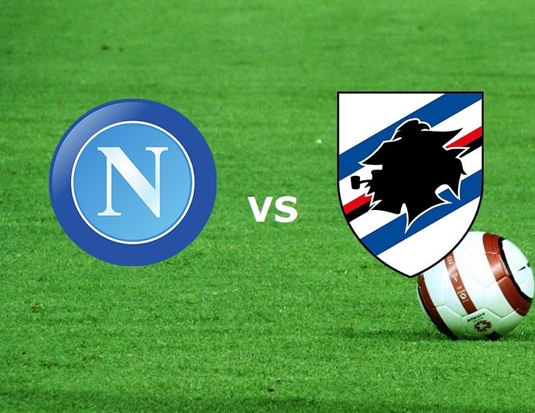 Napoli Sampdoria streaming per vedere partita live gratis diretta