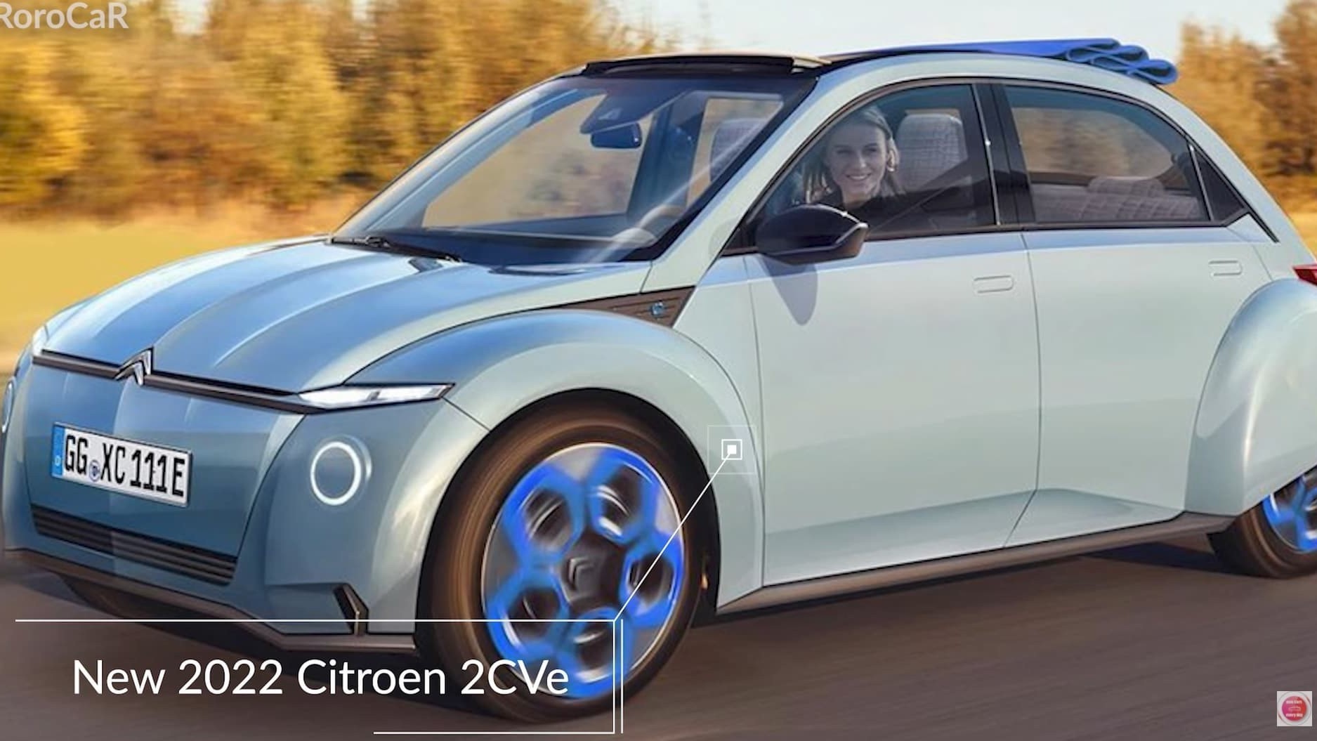 Nuova Citroen 2CV, il mitico modello ritorna come city car moderna e