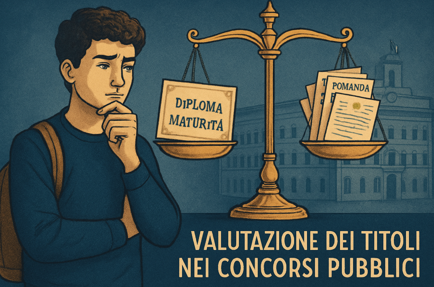 Qual è il voto minimo della maturità per i concorsi pubblici 2025-2026