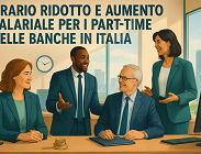 Bancari contratto part time stipendio