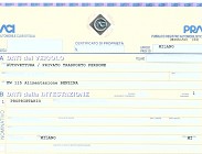 Certificato auto proprieta costi rinnovo