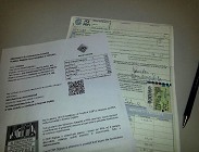 Certificato auto proprietà digitale cartaceo