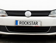 Targa polacca per auto e scooter