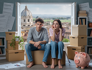 Stipendi miseri, senza casa