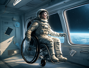 primo astronauta disabile nello spazio