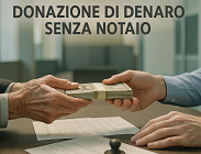 Donazione denaro obbligo restituzione