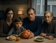 famiglie italiane, redditi, consumi