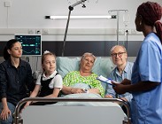 Visite a pazienti in ospedale