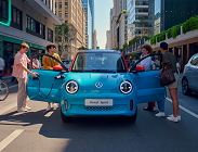 Auto elettrica per la citt