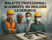 Percha malattie professionali sono forte aumento