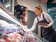 Carne e pesce nei supermercati