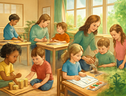 Scuola elementare finlandese Montessori Steiner diversi stili insegnamento 