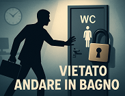 negato lavoratore andare bagno risarcimento 