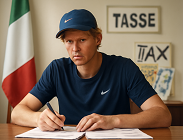 le tante tasse di sinner pagate in italia