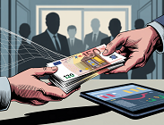 persona paga contanti segnalata