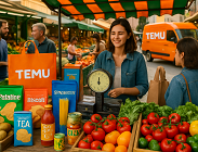 Mercato degli alimentari e cibi