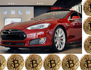 Tesla Model S per minare Bitcoin