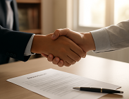 Una stretta di mano � vincolante